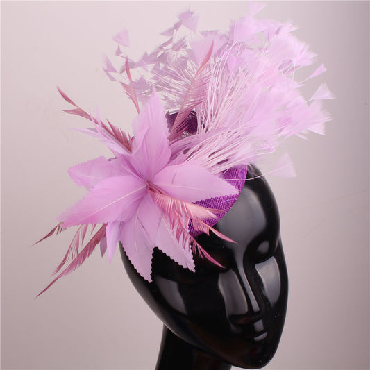 Statement Fascinator Womans Hat Kentucky Derby Oaks Ascot Weddings Garden Cocktail Tea Parties Church Hatinator