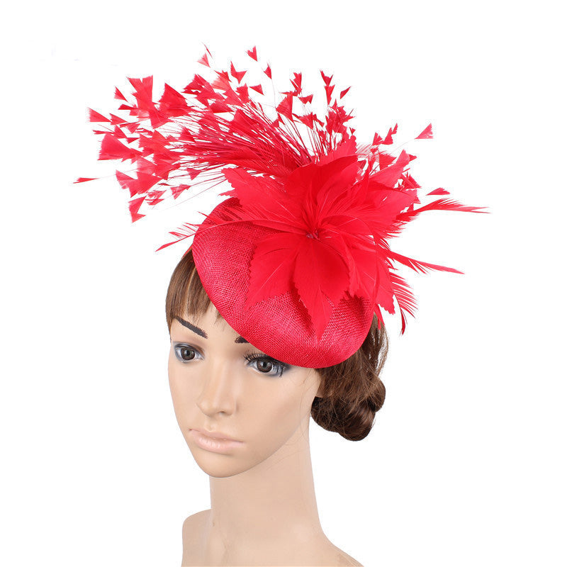 Statement Fascinator Womans Hat Kentucky Derby Oaks Ascot Weddings Garden Cocktail Tea Parties Church Hatinator